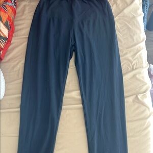 Leggings Depot Gray Leggings Elastic Waistband Full-Length
